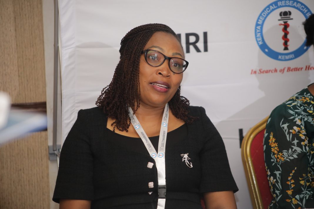 Damaris Matoke Ag. Deputy Director, Biotechnology Research Programme, Kenya Medical Research Institute (KEMRI).Photo Bernard Malonza